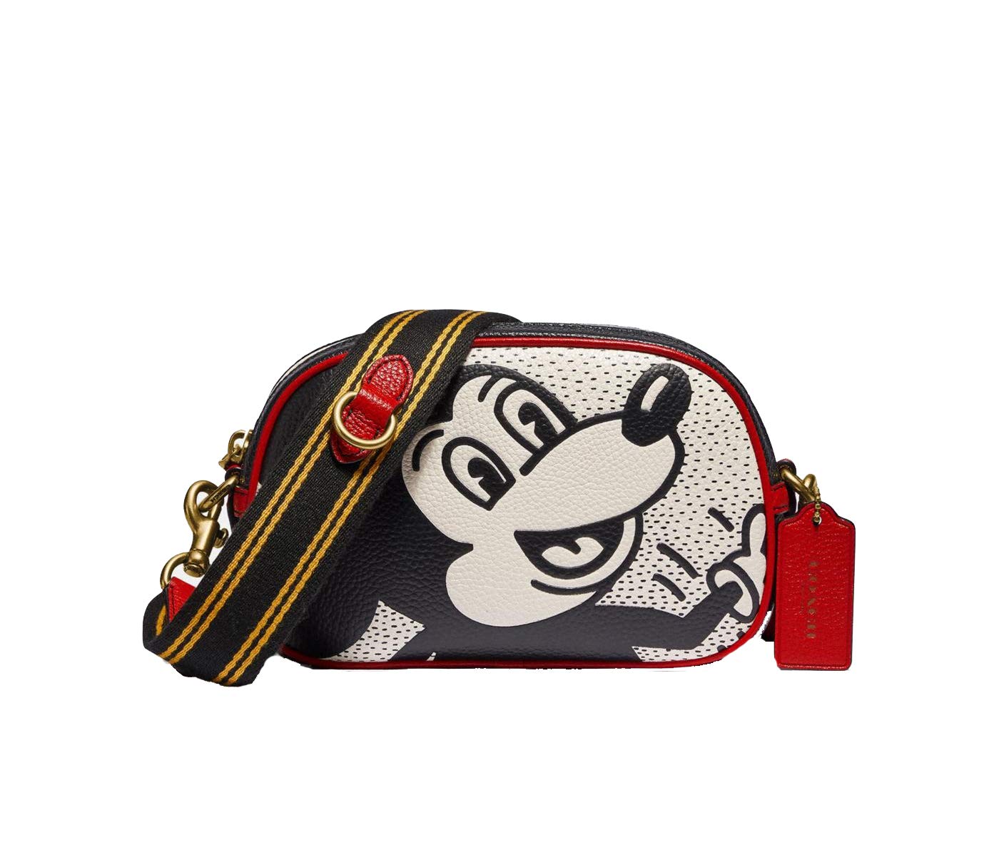 Coach x Disney Mickey Mouse x Keith Haring Crossbody Leather Purse